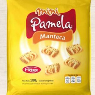 GALL. MINI PAMELA MANTECA 15X180G15