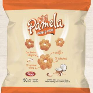 GALL. MINI PAMELA AVENA Y COCO 15X180GR