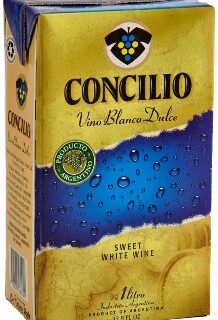 VINO CONCILIO BLANCO DULCE TETRA 12X1 LT